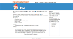 Desktop Screenshot of flvcatcher.com